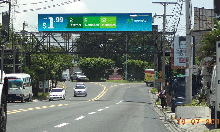 P6 outdoor LED screen in Salvador